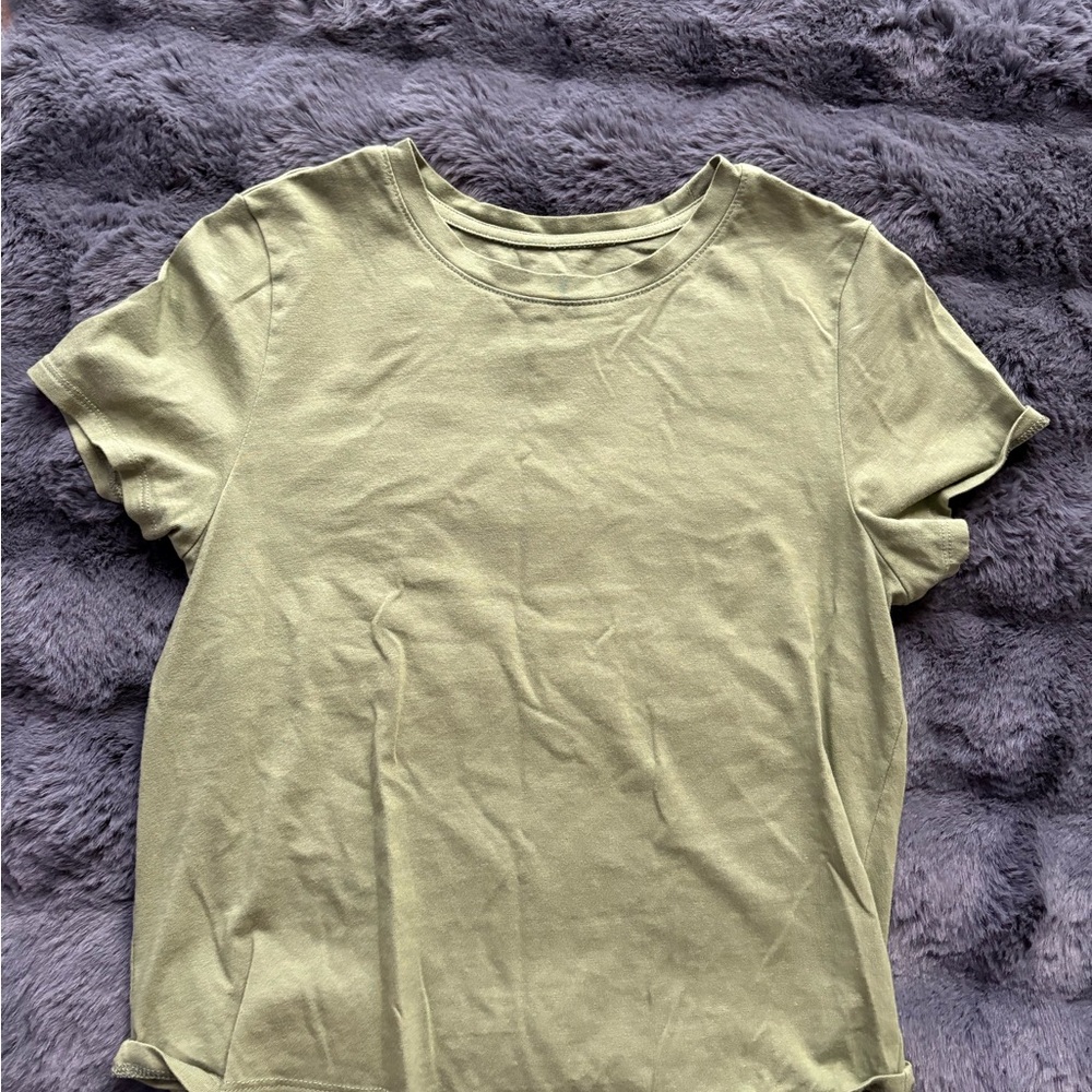 Old Navy Sage Green Short Sleeve Tee